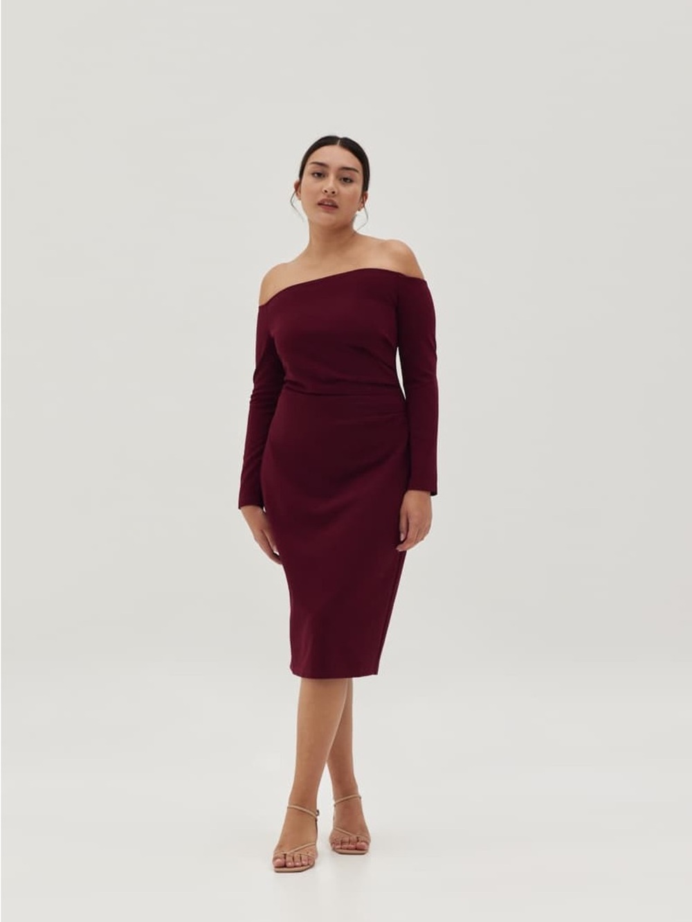 NWT Love Bonito Jacqueline Off Shoulder Bodycon Dress
